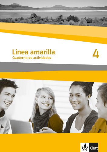 9783125369313: Lnea amarilla 4. Spanisch als 2. Fremdsprache. Arbeitsheft mit Audio-CD