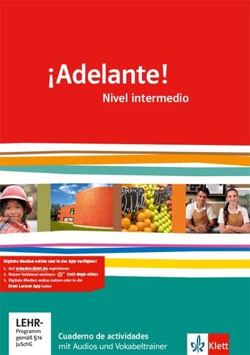 9783125380042: Adelante!. Cuadernos de actividades mit Audios und bungssoftware. Nivel intermedio. Klasse 11/12: Spanisch als neu einsetzende Fremdsprache an berufsbildenden Schulen und Gymnasien