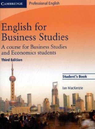 Beispielbild fr English for Business. A course for Business Studies and Economics students. Student's Book. zum Verkauf von medimops