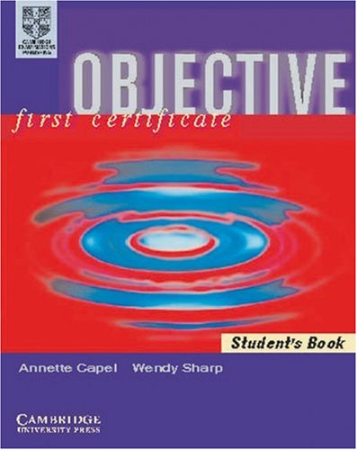 Stock image for Objective First Certificate. Students Book for sale by Buchpark