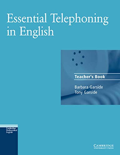 9783125391222: Essential Telephoning in English: Pre-intermediate. Teacher's Book