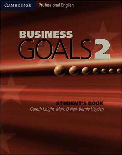 9783125391819: Business Goals 2. Student's Book: Lower intermediate
