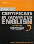 9783125392595: Cambridge Certificate in Advanced English 5. Student's Book with answers.