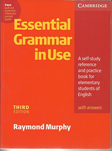 Beispielbild fr Essential Grammar in Use 3rd Edition: Essential Grammar in Use. English Edition with answers: A self-study reference and practice book for elementary students of English zum Verkauf von medimops