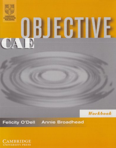 Imagen de archivo de Objective CAE, Workbook without Answers a la venta por medimops