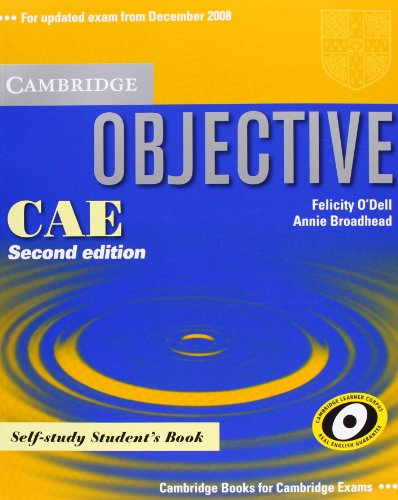 Imagen de archivo de Objective CAE Second Edition. Self-study Student's Book a la venta por medimops