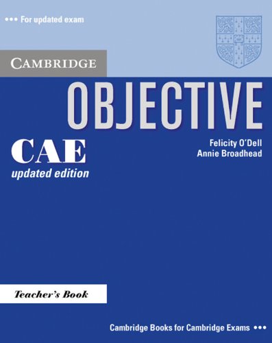 9783125396647: Objective CAE Updated Edition. Teacher's Book