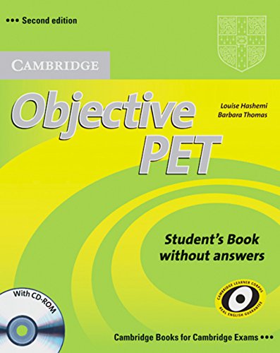 9783125396685: Objective PET. Student's Book without answers and CD-ROM