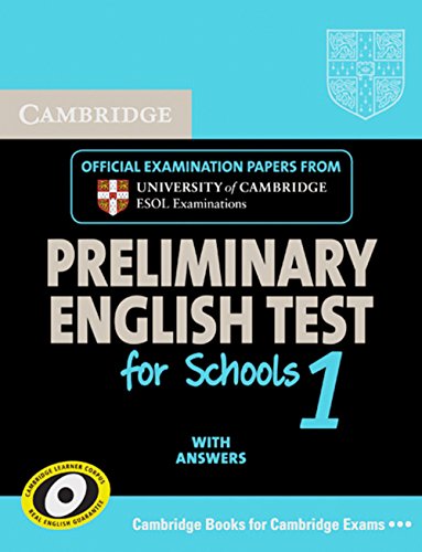9783125396890: Cambridge PET for Schools 1: Self-study Pack