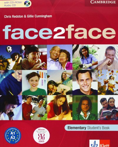 9783125397316: face2face Elementary Student's Book with CD ROM Klett Edition