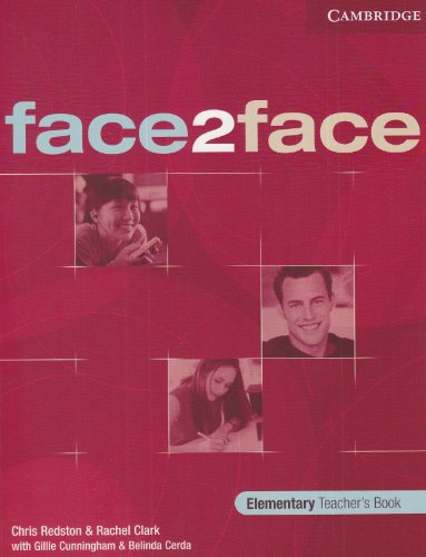 Beispielbild fr face2face : Elementary, Teacher's Resource Book zum Verkauf von medimops
