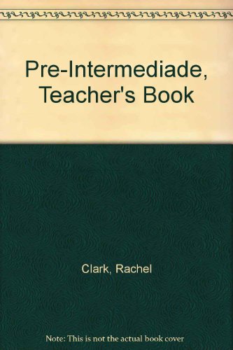 Beispielbild fr face2face : Pre-Intermediade, Teacher's Book zum Verkauf von medimops