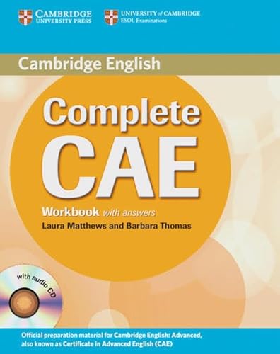 9783125397972: Complete CAE / Workbook with answers and Audio-CD