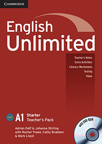 Beispielbild fr English Unlimited A1/Starter/Teacher's Pack with DVR zum Verkauf von WorldofBooks