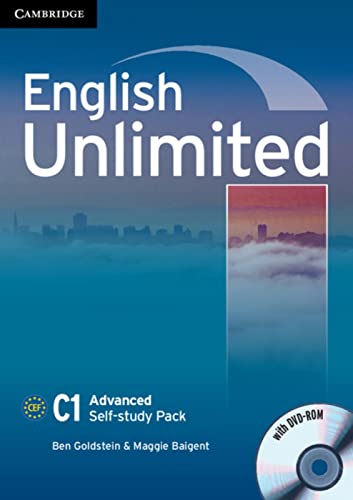 Beispielbild fr English Unlimited C1 - Advanced. Self-Study Pack with DVD-ROM zum Verkauf von medimops