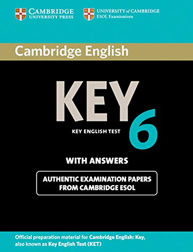 Beispielbild fr Cambridge Key English Test 6. Student's Book with answers zum Verkauf von Buchpark