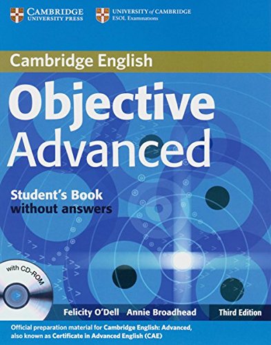 9783125399938: Objective Advanced: Student's Book without answers with CD-ROM