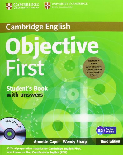 9783125400368: Objective First Certificate - Third Edition. Self-study Pack (Student's Book with answers with CD-ROM and Class Audio CDs)
