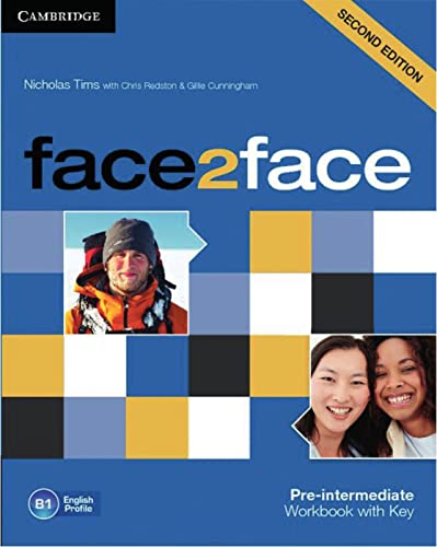 9783125400740: face2face Pre-intermediate. Workbook with Key