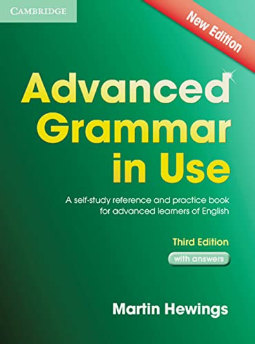 Beispielbild fr Advanced Grammar in Use. Edition with answers: A self-study reference and practice book for advanced learners of English zum Verkauf von medimops