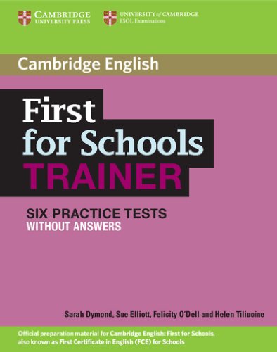 9783125401266: First for schools Trainer. Six Practice Tests without answers