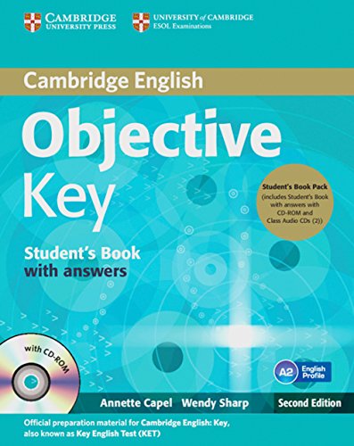 9783125401365: Objective Key: 2nd Edition. Student's Book Pack (Student's Book with answers with CD-ROM and Class Audio CDs(2))