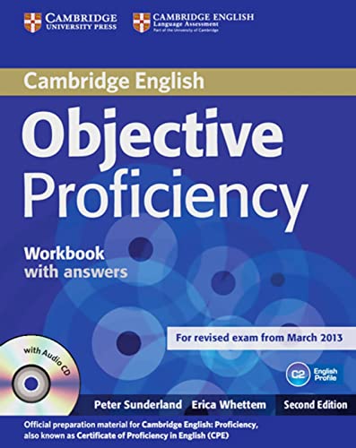 Stock image for Objective Proficiency. Workbook with answers with Audio CD for sale by Blackwell's