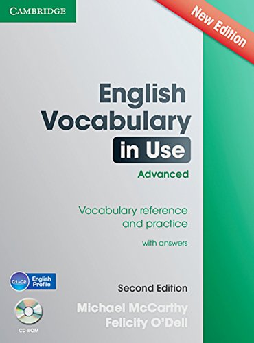 Imagen de archivo de English Vocabulary in Use. Second edition: Advanced - Edition with CD-ROM a la venta por medimops