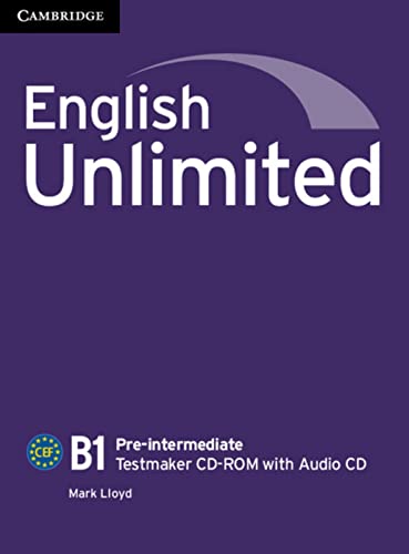 Beispielbild fr English Unlimited B1 Pre-Intermediate Testmaker CD-ROM + Audio-CD zum Verkauf von Buchpark