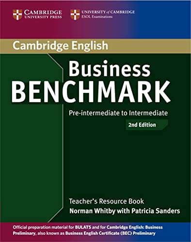 Beispielbild fr Business Benchmark 2nd edition: Teacher's Resource Pack BEC & BULATS zum Verkauf von medimops