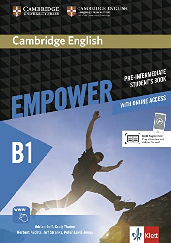 9783125403772: Cambridge English Empower. Student's Book (print) + assessment package, personalised practice, online workbook & online teacher support (B1)