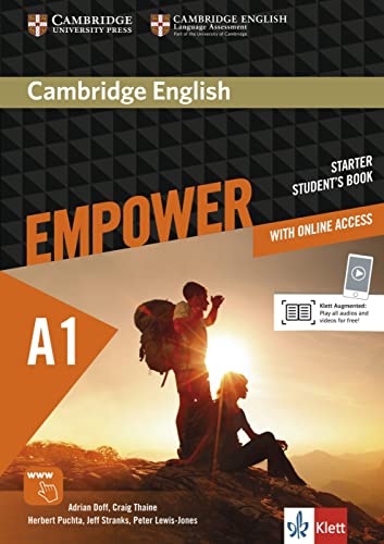9783125404014: Cambridge English Empower Starter Student's Book with Online Assessment and Practice, and Online Workbook Klett Edition