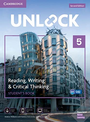 Imagen de archivo de Unlock Second edition, Level 5 (C1) Reading, Writing & Critical Thinking a la venta por Books Unplugged