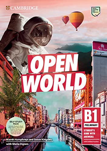 Imagen de archivo de Open World Preliminary. Self Study Pack: Self Study Pack (Student's Book with Answers with Online Practice and Workbook with Answers with Audio Download and Class Audio) a la venta por Books Unplugged