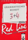 Beispielbild fr Learning English, Red Line New, Ausgabe fr Bayern, Zu Tl.3 u. 4 : Grammatisches Beiheft zum Verkauf von medimops