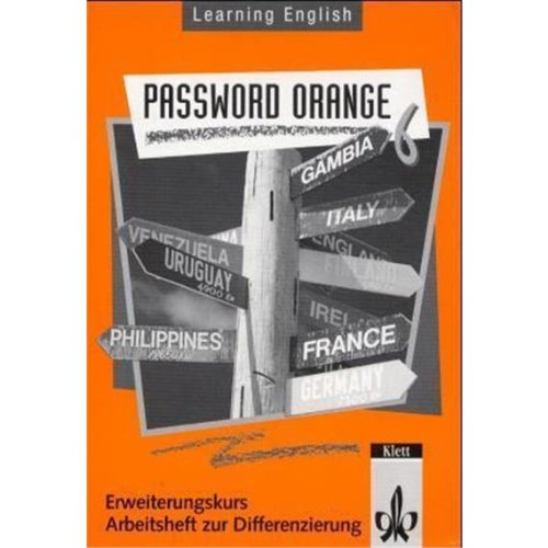 Stock image for Learning English, Password Orange, Ausgabe fr Nordrhein-Westfalen, Hessen, Rheinland-Pfalz, Berlin, for sale by medimops