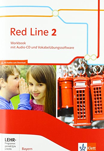 Immagine dell'editore per Red Line 2. Ausgabe Bayern: Workbook mit Audio-CD und Vokabelbungssoftware Klasse 6 (Red Line. Ausgabe fr Bayern ab 2017) venduto da medimops
