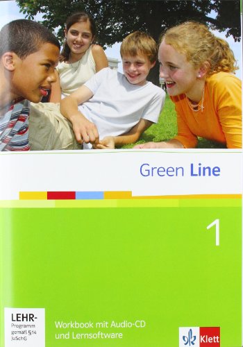 Imagen de archivo de Green Line 1 - Workbook mit Audio-CD und Lernsoftware (fr Gymnasium) a la venta por MusicMagpie