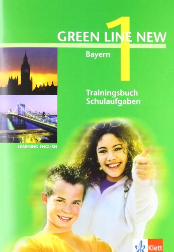 Beispielbild fr Learning English Green Line New 1. Trainingsbuch Schulaufgaben. 5. Schuljahr. Bayern zum Verkauf von WorldofBooks