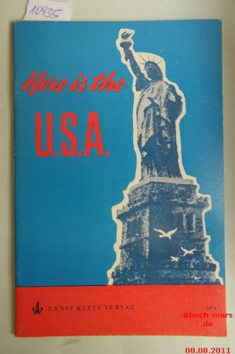 Beispielbild fr Here is the USA. 1. Auflage, 9. Dr. zum Verkauf von Antiquariat Buchhandel Daniel Viertel