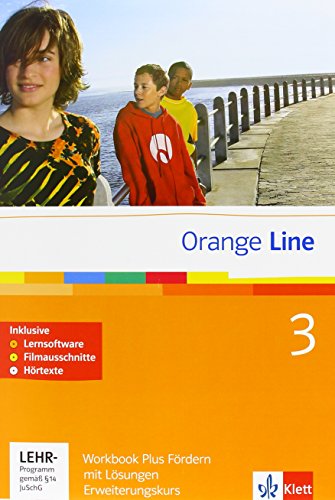 Imagen de archivo de Orange Line. Workbook Frdern mit Lsungen, Audio-CD und CD-ROM Teil 3 (3. Lernjahr) Erweiterungskurs a la venta por medimops