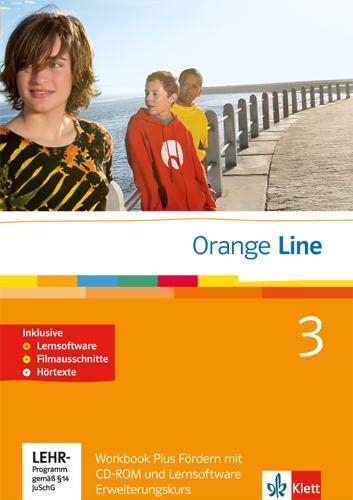 Imagen de archivo de Orange Line / Workbook Frdern mit Audio-CD und CD-ROM Teil 3 (3. Lernjahr) Erweiterungskurs a la venta por medimops