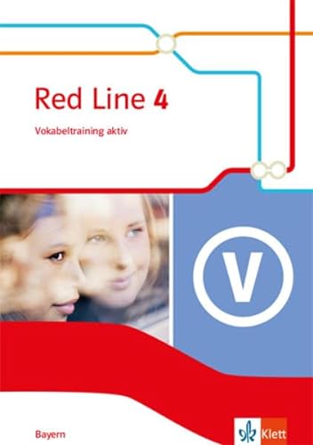 Beispielbild fr Red Line 4. Ausgabe Bayern: Vokabeltraining aktiv Klasse 8 (Red Line. Ausgabe fr Bayern ab 2017) zum Verkauf von medimops