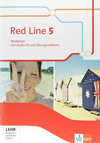 Stock image for Red Line. Workbook mit Audios und  bungssoftware 9. Schuljahr. Ausgabe 2014 for sale by WorldofBooks