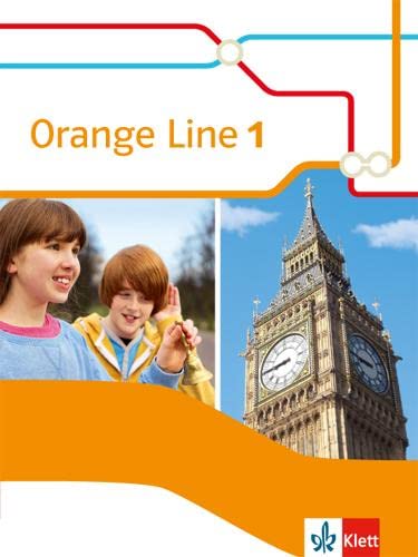 9783125482715: Orange Line 1. Schlerbuch. Ausgabe 2014