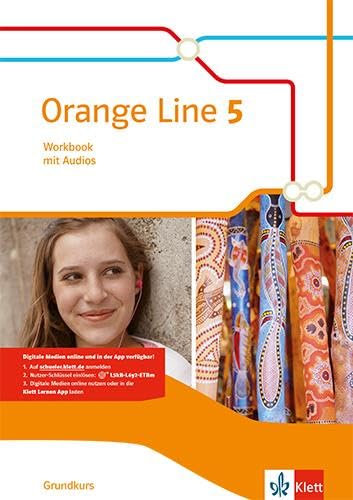 Beispielbild fr Orange Line 5 Grundkurs: Workbook mit Audio-CD Klasse 9 (Orange Line. Ausgabe ab 2014) zum Verkauf von medimops