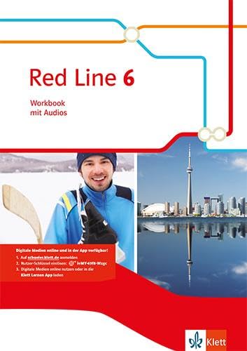 Beispielbild fr Red Line 6: Workbook mit Audio-CD Klasse 10 (Red Line. Ausgabe ab 2014) zum Verkauf von medimops