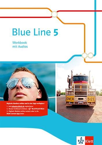 Imagen de archivo de Blue Line 5. Workbook mit Audio-Online Klasse 9 a la venta por WorldofBooks