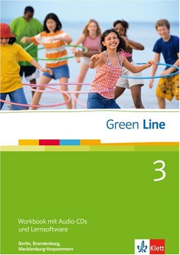 9783125600485: Green Line 3. 7. Klasse. Workbook mit Software. Be