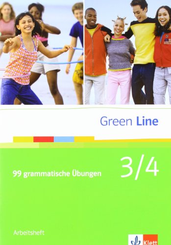 9783125600942: Green Line 3 und 4. 99 grammatische bungen mit Lsungen